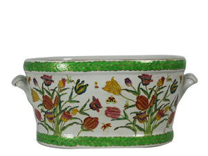 A family Rose Chinese porcelain foot bath