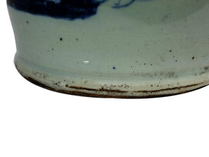 Chinese Large Blue and White Antique Porcelain Vase