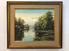 Load image into Gallery viewer, River Original Oil on Canvas Signed on the Bottom
