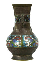 Load image into Gallery viewer, Antique Chinese Bronze Cloisonne
