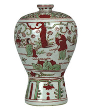 Load image into Gallery viewer, Antique Chinese Porcelain Vase with marking on Top
