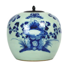 Load image into Gallery viewer, Antique Chinese Porcelain Jar with Lid
