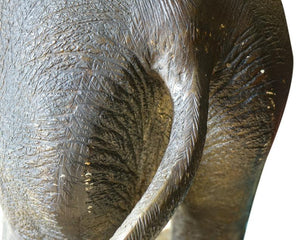 Amazing Large Western Bronze Statue of an Elaphant