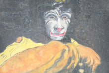 Load image into Gallery viewer, Stage Clown, Original Acrylic Painting on Board, Signed
