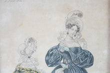 Load image into Gallery viewer, Petit Courrier des Dames, Hand-Colored Engraving
