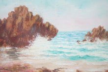 Load image into Gallery viewer, 19th Century, Seascape, Original Oil on Canvas Painting, Signed
