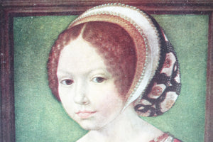 Portrait Print of Original Oil Painting on Canvas Print