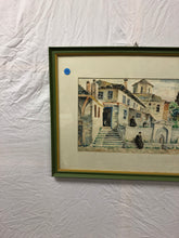 Load image into Gallery viewer, Antique Ottoman, Original Watercolor Painting, Signed on the Bottom
