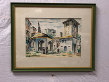 Load image into Gallery viewer, Antique Ottoman Original Watercolor Painting Signed on the Bottom
