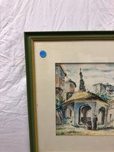 Load image into Gallery viewer, Antique Ottoman Original Watercolor Painting Signed on the Bottom
