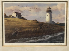 Load image into Gallery viewer, The Lighthouse Lithograph Signed on the Bottom
