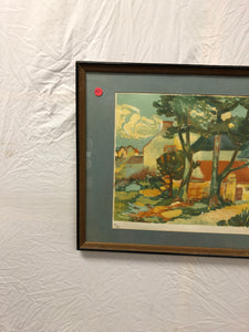 Lithograph, Signed on the Bottom