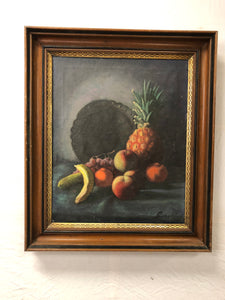 Still Life Oil on Canvas Signed by Roger Martin