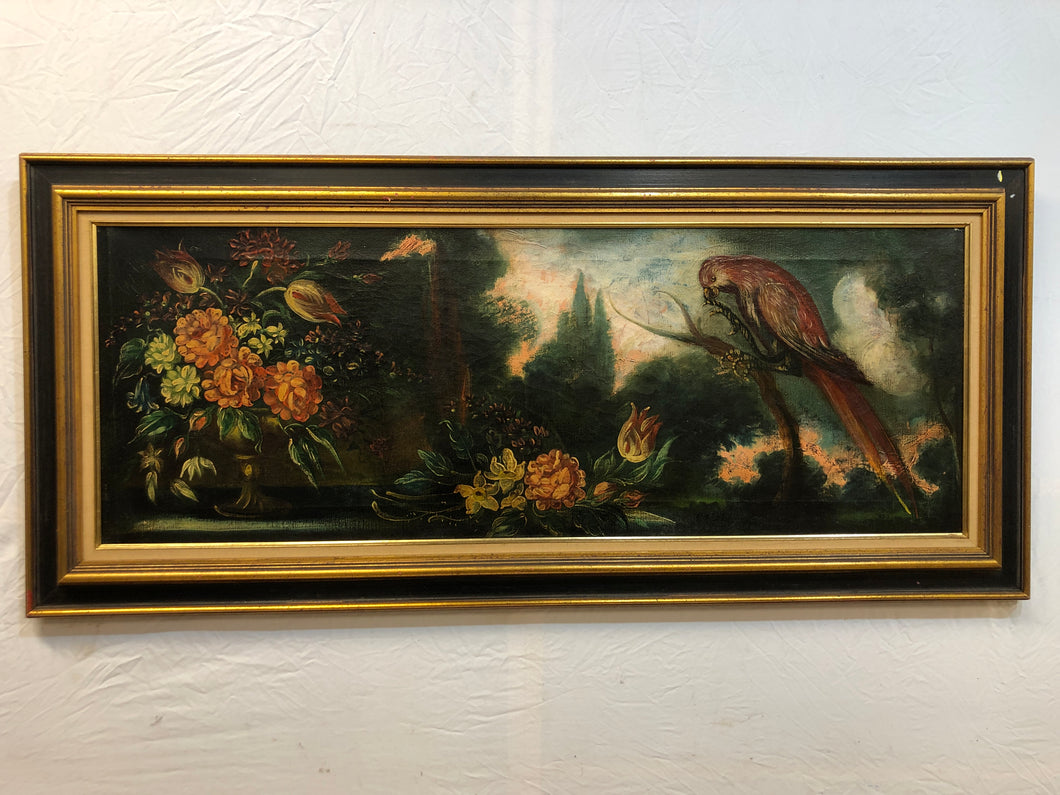 19th Century Original Oil on Canvas Signed at the Bottom