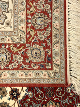 Load image into Gallery viewer, Very Fine Persian Isfahan Wool and Silk
