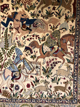 Load image into Gallery viewer, Very Fine Vintage Persian Isfahan Wool and Silk

