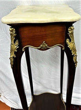 Load image into Gallery viewer, Antique French Stand with Marble Top
