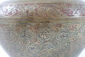 Vintage Brass Vase - Made in India
