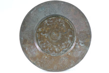 Load image into Gallery viewer, Antique Brass Middle Eastern Plate
