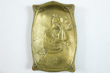 Load image into Gallery viewer, Antique Brass European Decorative Plate
