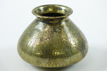 Load image into Gallery viewer, Antique Indo-Persian Brass Vase
