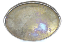Load image into Gallery viewer, Antique Brass Tray
