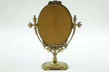 Load image into Gallery viewer, Antique European Brass Mirror Stand (Mirror not included)
