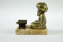 Load image into Gallery viewer, Turkish/Ottoman Figurine with Marble Base
