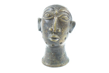 Load image into Gallery viewer, Antique African Bronze Bust
