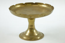Load image into Gallery viewer, Antique Chinese Footed Brass Tray
