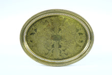 Load image into Gallery viewer, Carved Brass Tray
