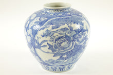 Load image into Gallery viewer, Antique Chinese Blue and White Porcelain Vase
