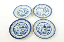 Load image into Gallery viewer, Four Antique Chinese Blue and White Porcelain Cantons
