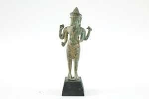 Antique Bronze Figurine of a standing Elephant with four hands