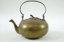 Load image into Gallery viewer, Antique European Brass Tea Kettle

