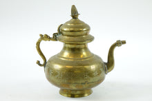 Load image into Gallery viewer, Antique Middle Eastern Brass Tea/Coffee Pot
