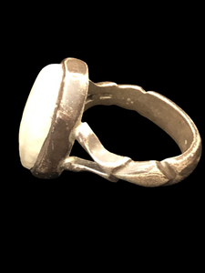 White Pre-Sassanid Ring Size 11.75