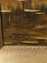 Load image into Gallery viewer, Original Old Oil on Canvas Signed on the Bottom

