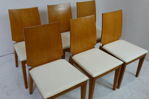 Exquisite Mid-Century Dinning-Room Set With 6 Chairs (68" x 38" x 29")