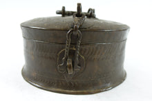 Load image into Gallery viewer, Antique Middle Eastern Copper Container
