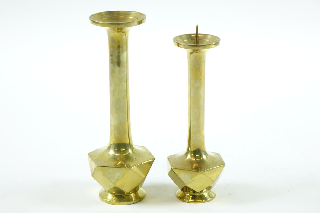 A Pair of European Candle Holders