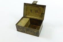 Load image into Gallery viewer, Antique Brass Jewelry Box
