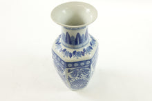 Load image into Gallery viewer, Blue and White Chinese Porcelain Vase
