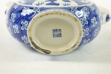 Load image into Gallery viewer, Chinese Blue and White Porcelain Teapot with Marking on the Bottom
