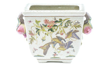 Load image into Gallery viewer, Antique Chinese Porcelain Rectangular Vase with Marking on the bottom

