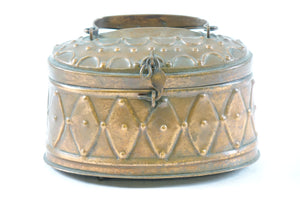 Antique Copper Lunchbox (most likely Middle Eastern)