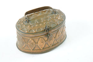Antique Copper Lunchbox (most likely Middle Eastern)