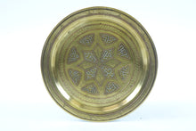 Load image into Gallery viewer, Middle Eastern Brass, Copper and Silver Tray
