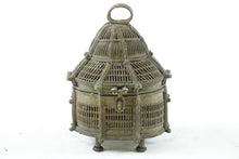 Load image into Gallery viewer, Antique Bronze Far East Covered Basket
