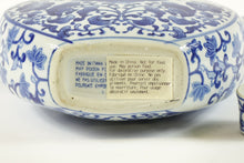 Load image into Gallery viewer, Blue and White Chinese Porcelain Teapot
